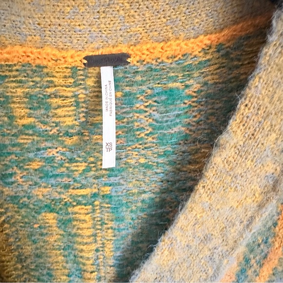 NWT Free People Sepia Cardigan - Marigold Sky - Size XS - Picture 8 of 9